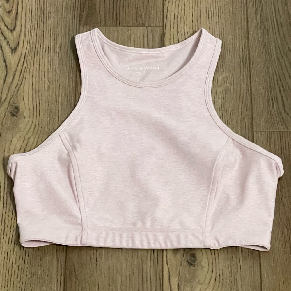 Outdoor Voices Pink/Blush‎ Sports bra
